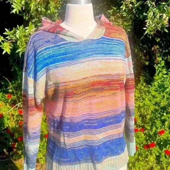 OVLA multicolored hooded sweater - Picture 8 of 9